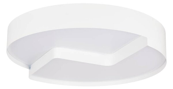 Plafoniera LED Erste Gerd 48W, Alb Mat, 450x85mm, Design Minimalist Modern, Corp Iluminat Interior Eficient, Ideal pentru Living Dormitor Hol IP20