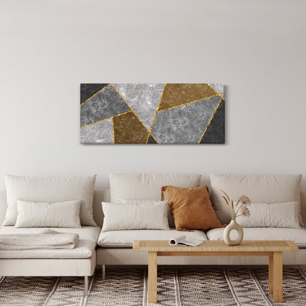 Tablou - Imitarea materialelor (120x50 cm)