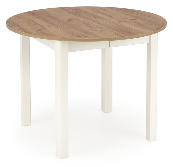 Masa de bucaterie Russell, stejar kraft / alb