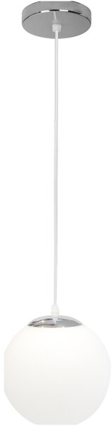 Pendul Glint Erste Crom 200x1000mm 1xE27 IP20 – Corp Iluminat Modern Metalic Premium pentru Bucatarie, Bar sau Hol, Design Elegant si Durabil