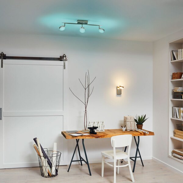 EGLO connect Corropoli-C spot tavan LED, 1 bec, reglabil, Gri, Hol, Metal, Modern