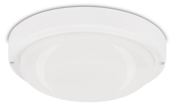 Plafoniera LED Rotunda Novelite 18W 4000K IP65 Alb 175x52mm - Corp Iluminat Exterior Interior Eficient pentru Casa, Gradina, Depozite si Holuri