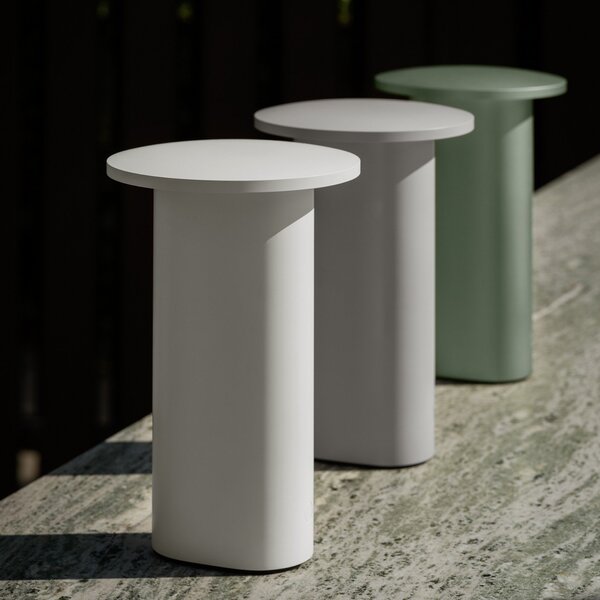 Lampă de masă FRITZ HANSEN, Solae, reglabil, Alb, Camera de zi, Aluminiu, Modern