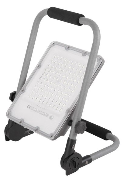 Proiector LED Portabil Novelite 100W 6400K IP65, 270x355x55 mm, Alb Rece, Iluminare Profesionala Santier, Puternic, Rezistent, Design Ergonomic