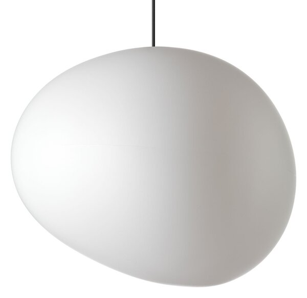 Lustră Pendul Foscarini, Gregg media, reglabil, Alb, Camera de zi, Sticlă, Design