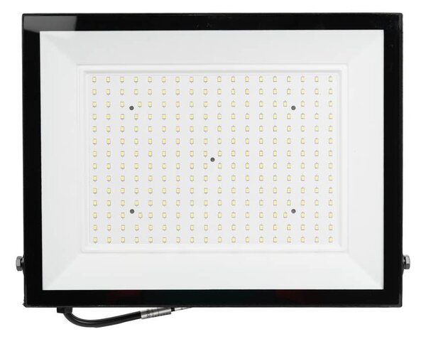 Proiector LED SMD V4 Novelite 200W Slim 376x310x30mm Alb Rece 6500K IP65 - Solutie Iluminat Industrial Puternic pentru Hale Exterior si Santiere