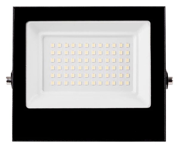 Proiector LED Homelight 30W Slim 102x92x20mm Alb Rece 6400K IP65 Exterior Iluminat Curti Terase Eficient Puternic Rezistent Design Modern Compact