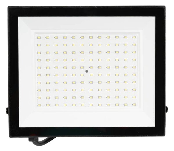 Proiector Slim LED SMD V4 Novelite 100W 6500K IP65 253x225x25mm, Corp de Iluminat Exterior Industrial Puternic pentru Securitate si Eficienta