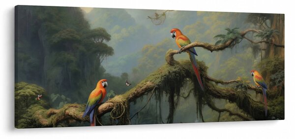 Tablou - Pădure tropicală (120x50 cm)