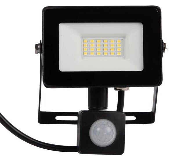 Proiector LED Homelight 10W cu Senzor de Miscare, 6400K Alb Rece, IP65 Exterior, 105x52x122 mm, Eficienta Energetica pentru Siguranta Locuintei