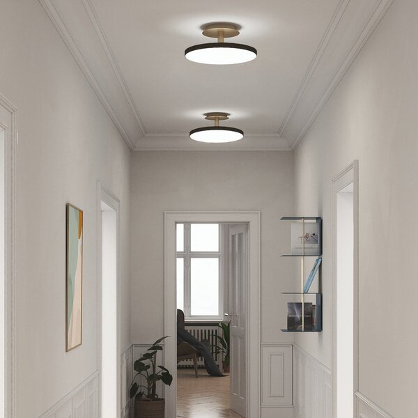 Plafoniere UMAGE, Asteria UP PLUS, reglabil, Negru, Camera de zi, Metal, Design