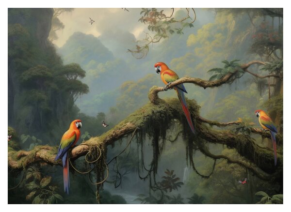 Tablou - Pădure tropicală (70x50 cm)