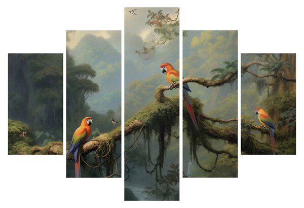 Tablou - Pădure tropicală (150x105 cm)