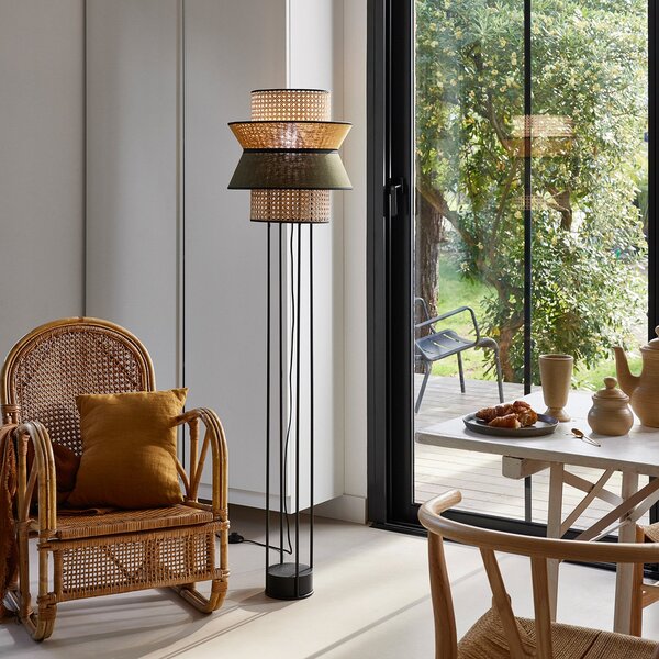 Lampadar MARKET SET, Singapour DBL, Multicolor, Camera de zi, Lemn, Design