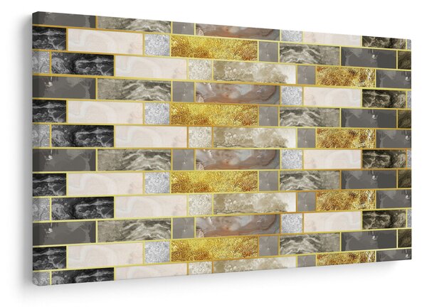 Tablou - Decor cu texturi (90x60 cm)