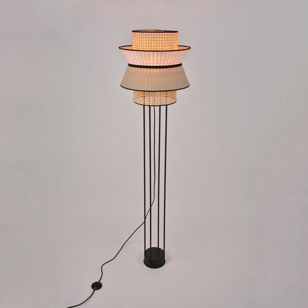 Lampadar MARKET SET, Singapour DBL, Bej, Camera de zi, Lemn, Design