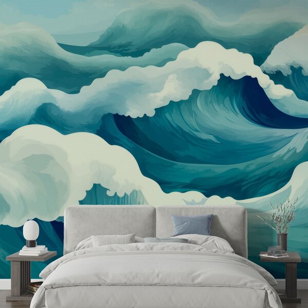 Tapet Curentele marine, Imagini de fundal unice, w05476 : Uwalls.ro