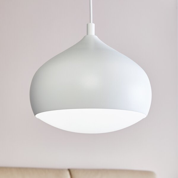 EGLO connect Comba-C lampă suspendată LED alb, reglabil, Alb, Camera de zi / sufragerie, Metal, Scandinavă