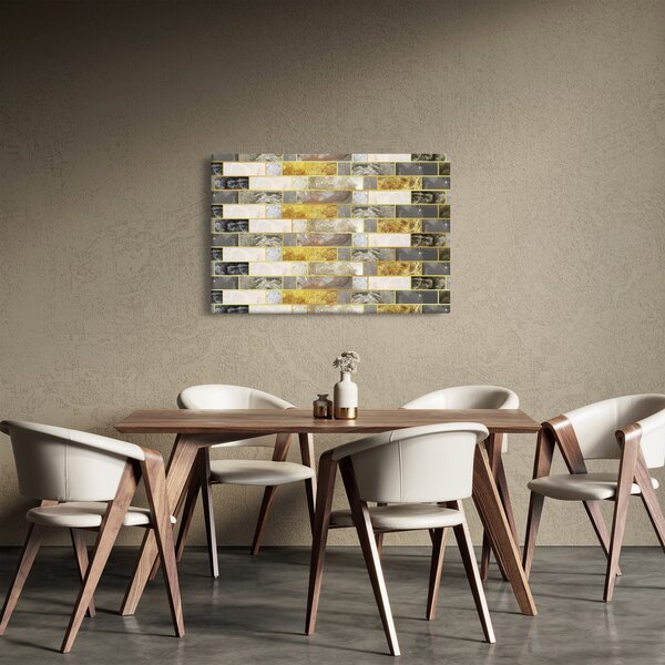 Tablou - Decor cu texturi (90x60 cm)