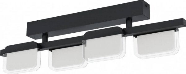 Eglo 98874 - Lustră LED aplicată reglabilă ERVIDEL 4xLED/4,5W/230V