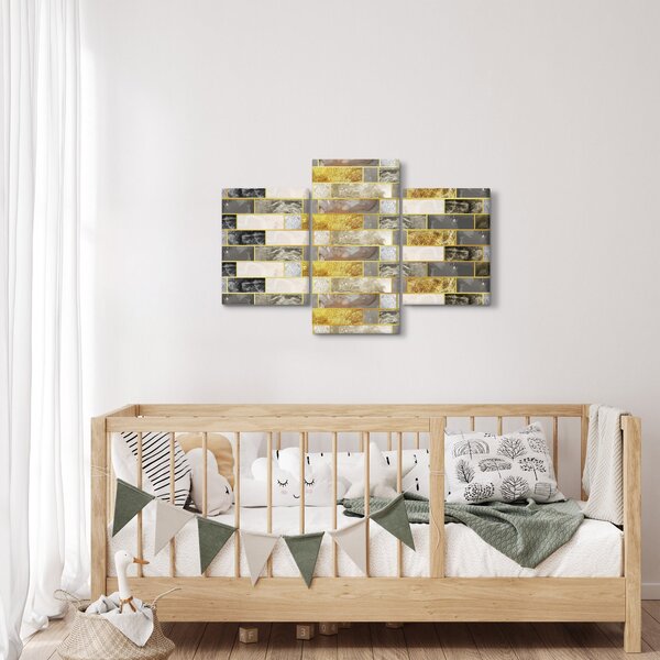 Tablou - Decor cu texturi (90x60 cm)