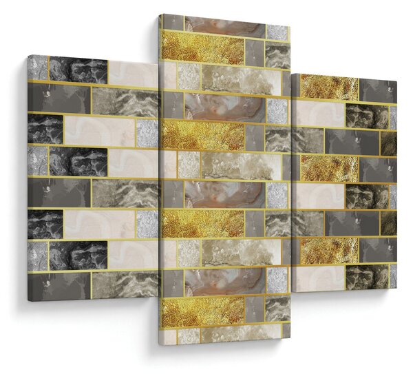 Tablou - Decor cu texturi (90x60 cm)