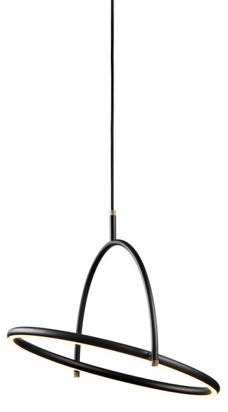 Lustră Pendul Halo Design, TILT, reglabil, Sala de mese, Metal, Design