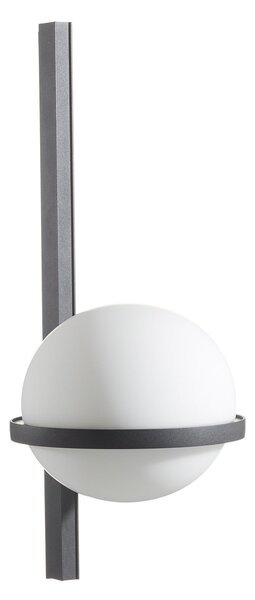Lampă de perete Vibia, Palma, reglabil, Negru, Camera de zi, Metal, Modern