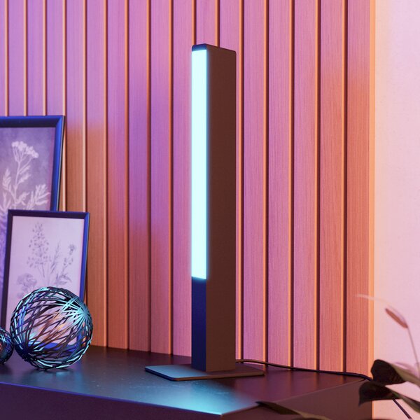 EGLO connect Simolaris-Z lampă de masă LED, reglabil, Negru, Camera de zi / sufragerie, Metal, Modern