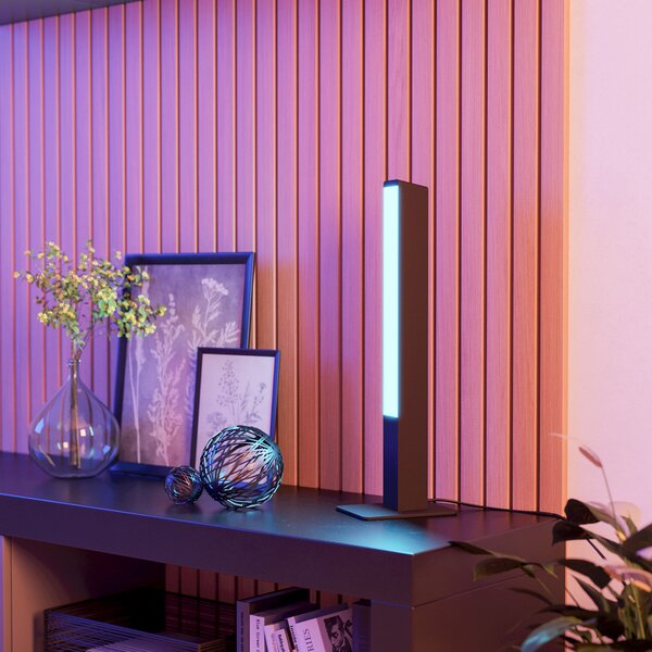 EGLO connect Simolaris-Z lampă de masă LED, reglabil, Negru, Camera de zi / sufragerie, Metal, Modern