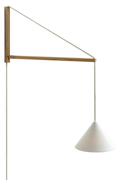 Lampă de perete Moebe, Lemn, Camera de zi, Lemn, Modern