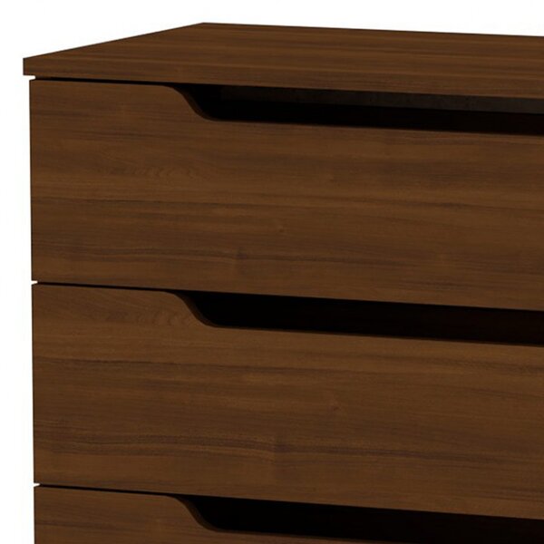 Dulap cu Sertare Azenor Walnut 72x38x83 cm