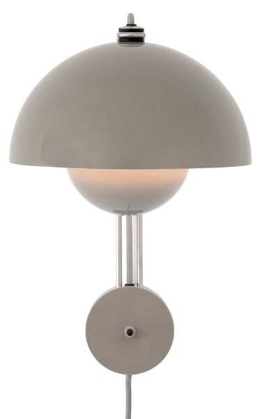 Lampă de perete &Tradition, Flowerpot VP8, Gri, Camera de zi, Metal, Design
