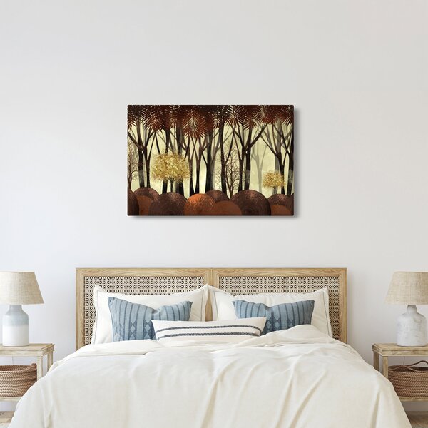 Tablou - Pădure decorativă (90x60 cm)
