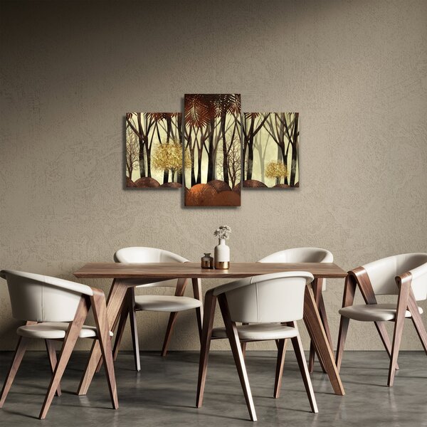 Tablou - Pădure decorativă (90x60 cm)