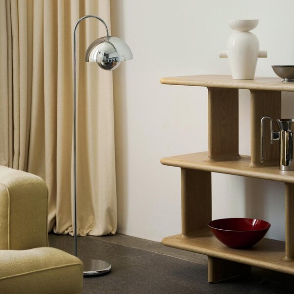 Lampadar &Tradition, Flowerpot VP12, Metalic, Camera de zi, Metal, Design