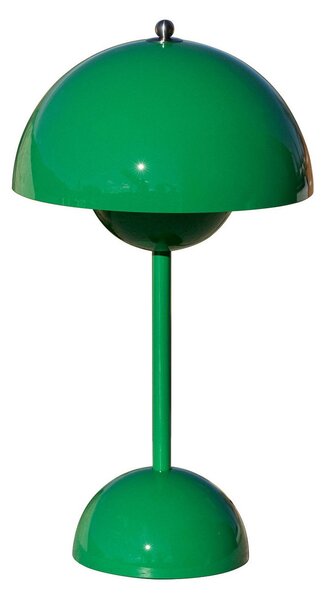 Lampă de masă &Tradition, Flowerpot VP9, reglabil, Verde, Camera de zi, Plastic, Design