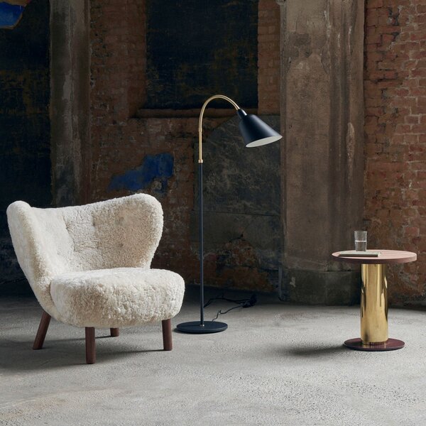 Lampadar &Tradition, Bellevue AJ7, Negru, Camera de zi, Metal, Design