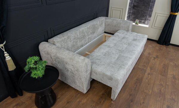 Canapea Extensibilă Lacrima Bonell Mini, Gri deschis