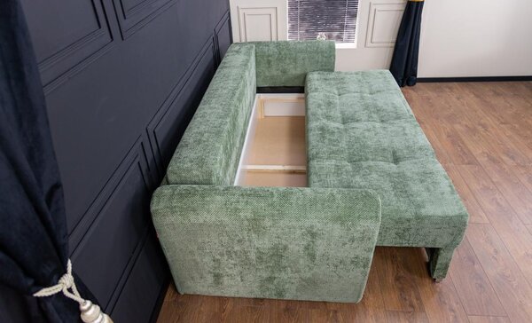 Canapea Extensibilă Lacrima Bonell Mini, Verde