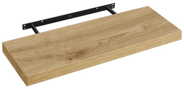 Polita de perete plutitoare GROVE 60x20 cm, stejar artisan