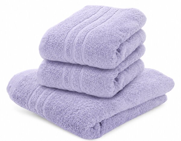 Prosop CLASSIC COLOR 50 x 100 cm lavanda, 100% bumbac