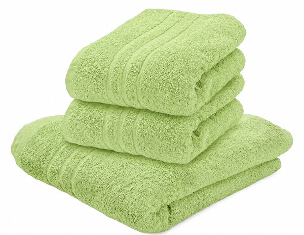 Prosop CLASSIC COLOR 50 x 100 cm verde, 100% bumbac