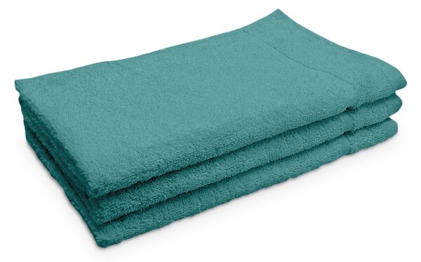 Prosop CLASSIC COLOR mic petrol 30x50 cm, 100% bumbac