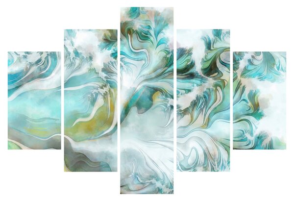 Tablou - Pictura modele abstracte de pictură (150x105 cm)