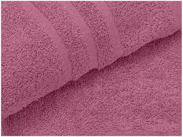 Prosop CLASSIC COLOR 50 x 100 cm roz vechi, 100% bumbac