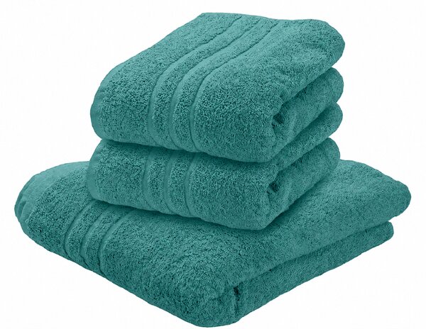 Prosop CLASSIC COLOR 50 x 100 cm petrol, 100% bumbac