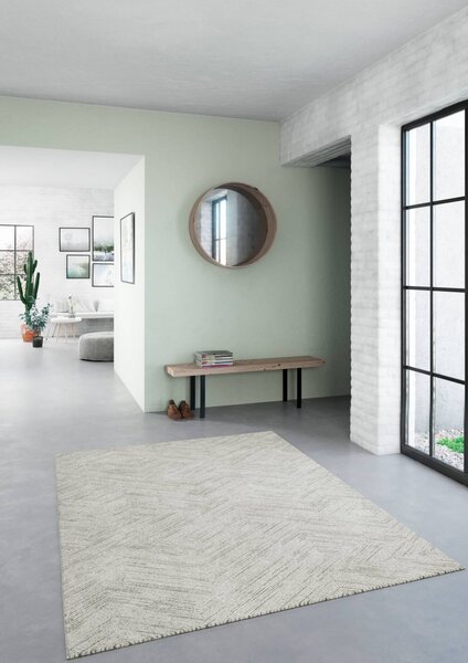 Covor Living Dormitor, Model Opus 54355 750, Crem 80x150