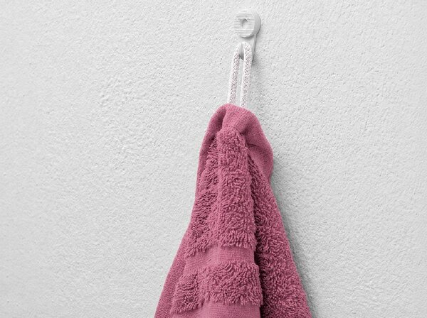 Prosop CLASSIC COLOR 50 x 100 cm roz vechi, 100% bumbac