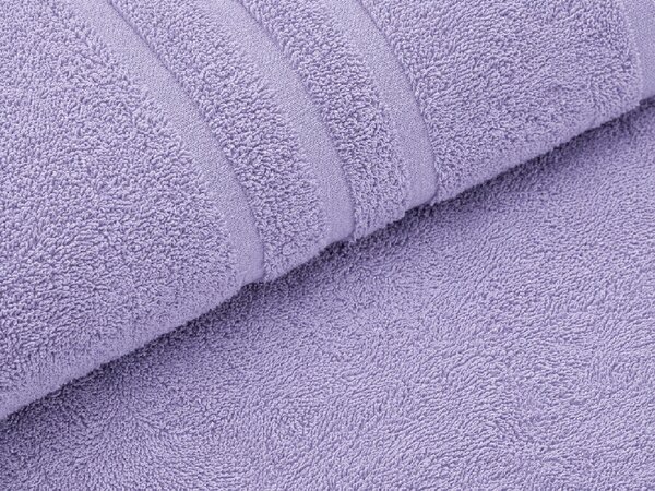 Prosop de baie CLASSIC COLOR 70 x 140 cm lavanda, 100% bumbac